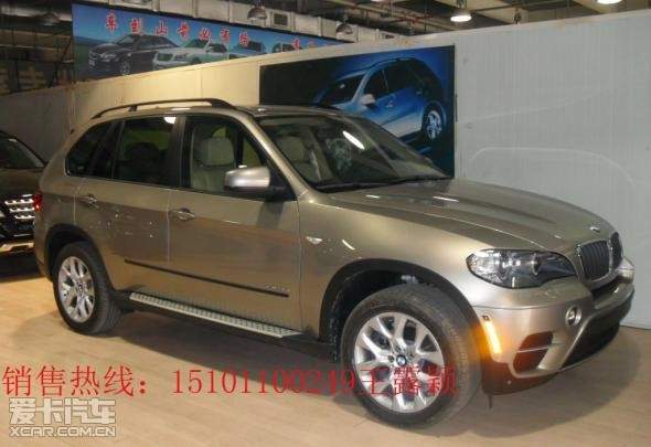 2011款宝马x5铂青铜色现车85万