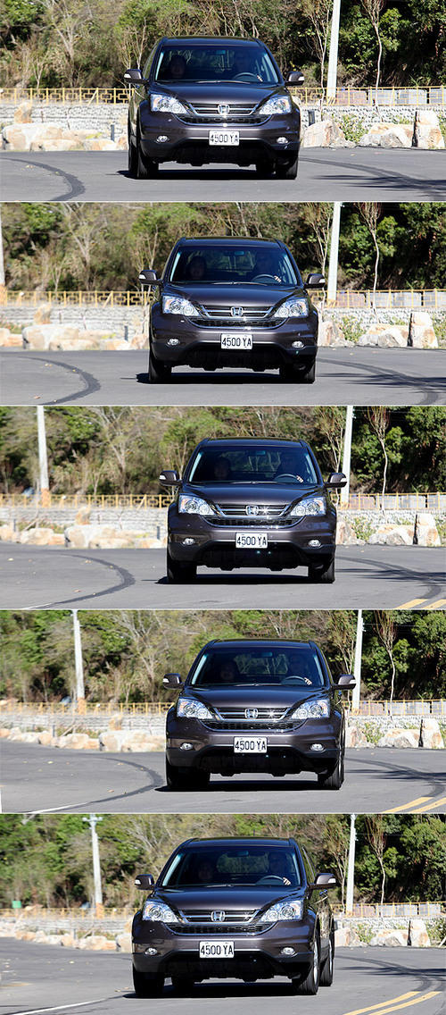 噪音降低明显 试驾2010款本田CR-V\(3\)