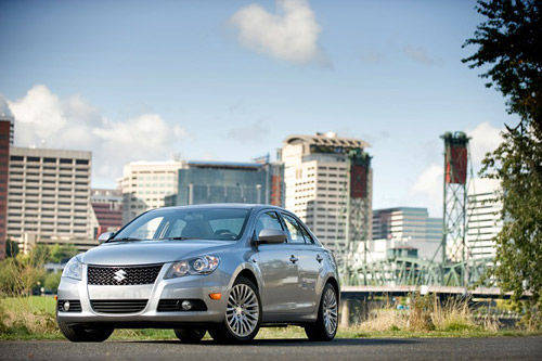 试驾铃木2010款Kizashi