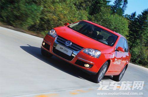 双核魅力 试驾速腾1.4TSI