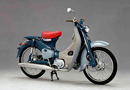 诞生上世纪50年代 本田Cub摩托车诠释经典