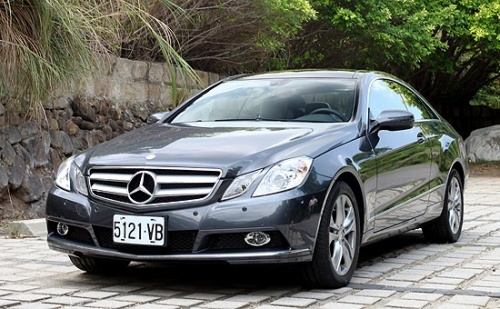 试驾奔驰E-Coupe 350