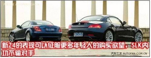 宝马新Z4对比奔驰SLK