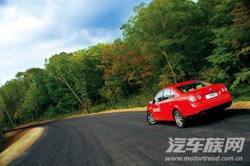 双核魅力 试驾速腾1.4TSI