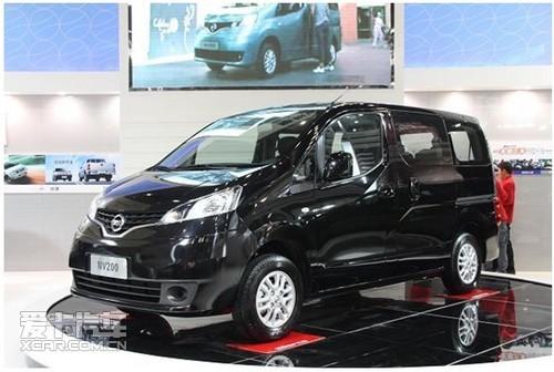 国际化cdv车型nv200亮相郑州国际车展          nv200作为日产汽车