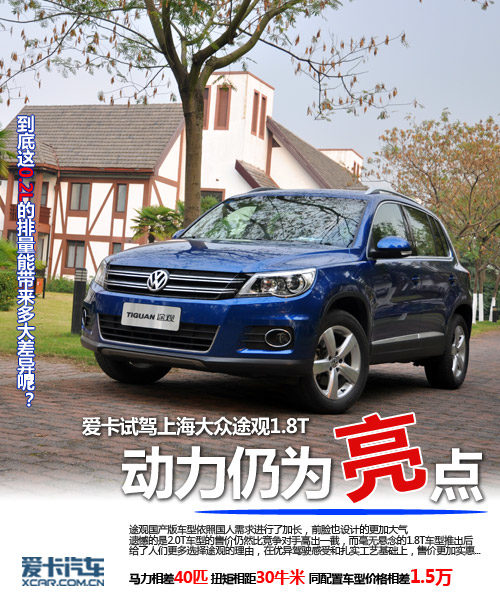 上海大众途观1.8T