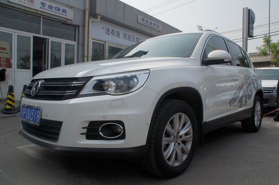 2010款 途观2.0T 四驱旗舰导航型 到店实拍
