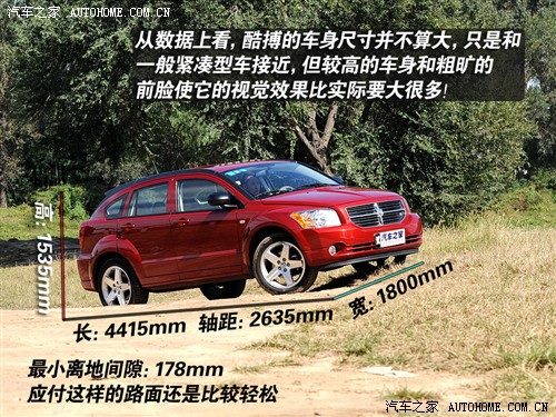 汽车之家 进口道奇 酷搏 2.0