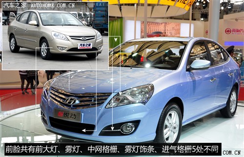 现代 北京现代 悦动 2011款 基本型