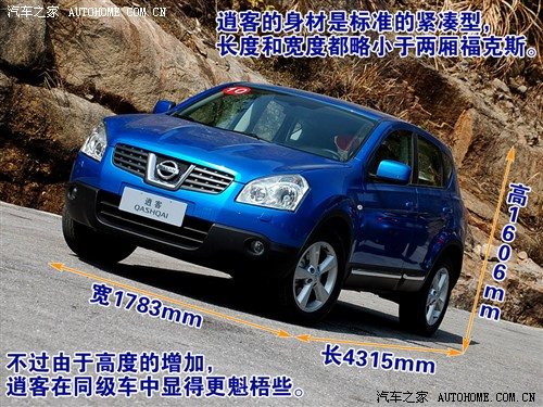 跨界都市逍遥天地 试驾东风日产逍客 汽车之家