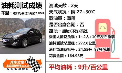 看点就在6MT！测试新马自达3两厢2.0MT 汽车之家
