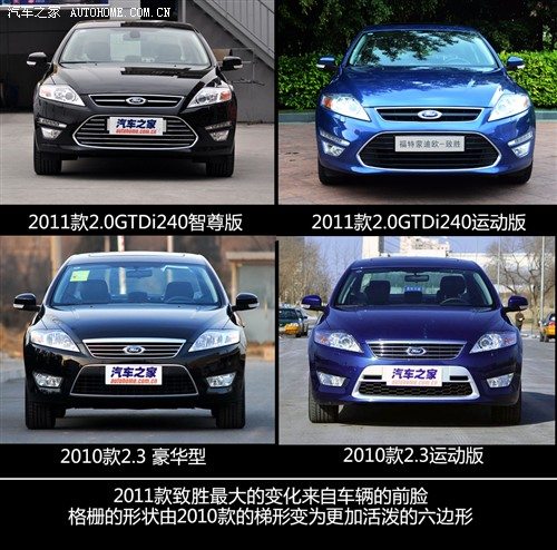 福特 长安福特 蒙迪欧-致胜 2011款 gtdi240 至尊型