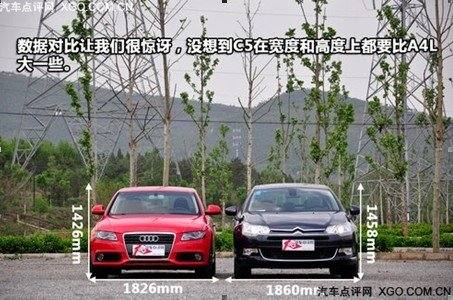 想挑战吗？雪铁龙C5/奥迪A4L舒适性对比
