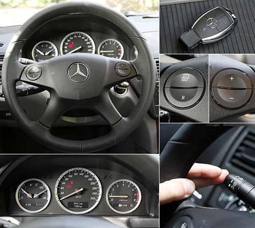 工艺美学！试驾全新奔驰C200K/C220CDI 汽车之家