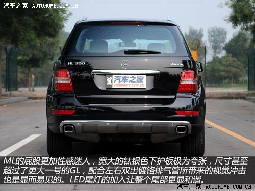 标准运动范儿 静态体验2010款奔驰ML350 汽车之家