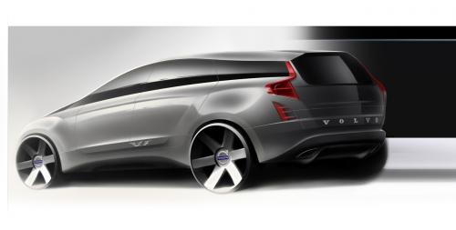 沃尔沃xc60混动版展示 或开发紧凑型suv高清图片