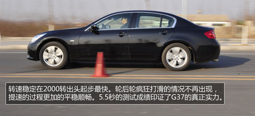提速过程令人着迷 测英菲尼迪G37 Sedan