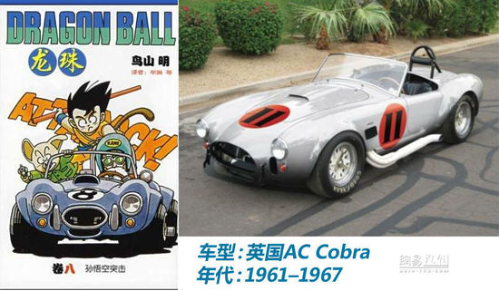 儿时漫画里出现的那些车型——七龙珠篇