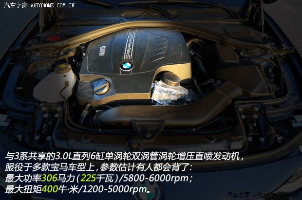 宝马宝马(进口)宝马4系2014款 435i 豪华设计套装