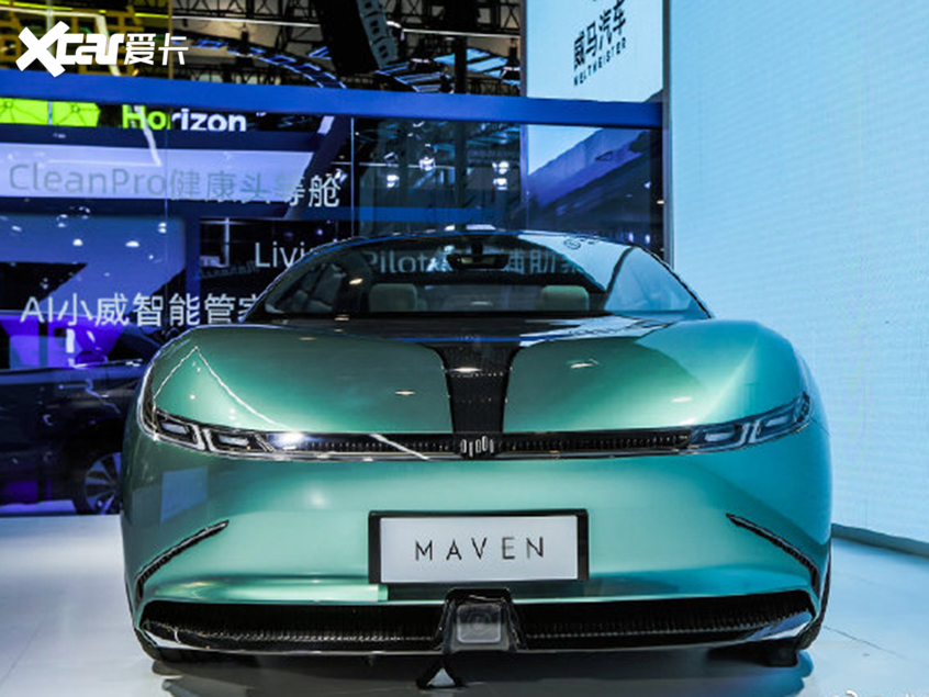 北京车展:威马Maven概念车正式首发亮相
