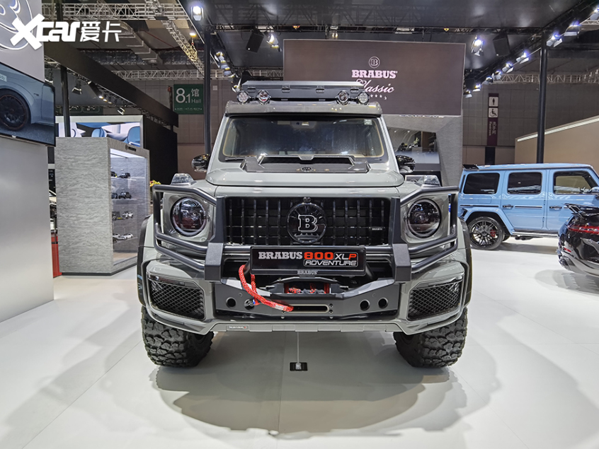 上海车展巴博斯g63特别版售价1200万