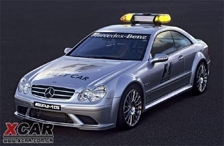 赛道飙圈速f1安全引导车benz Clk63亮相 爱卡汽车移动版