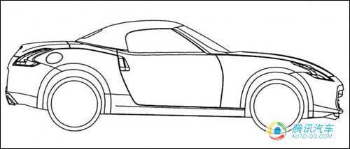 今年問世日產370z敞篷車設計草圖洩密