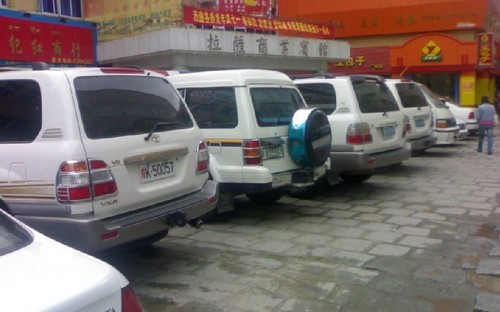 西藏的汽车