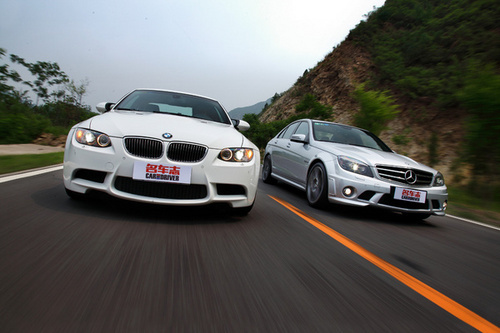 奔驰C63 宝马M3