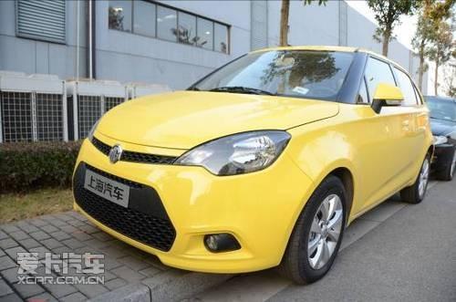 mg3無偽裝路試諜照 廣州車展即將亮相-愛卡汽車