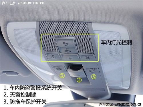 2013款glk300按键解析图片