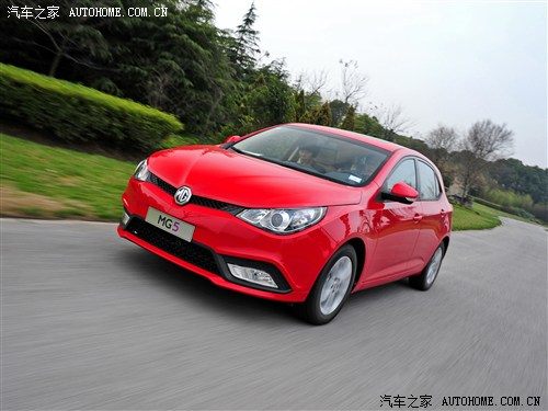 mg 上海汽车 mg5 2012款 1.5l at豪华版
