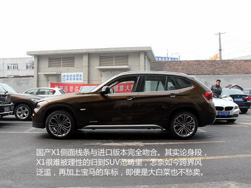 细节品质原汁原味 XGO实拍华晨宝马X1