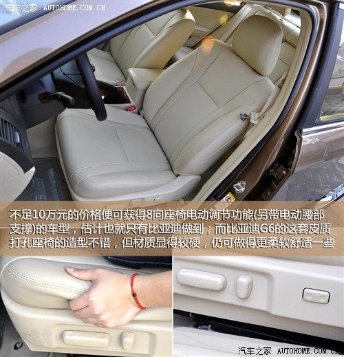 比亚迪 比亚迪 比亚迪g6 2011款 1.5ti 手动尊贵型