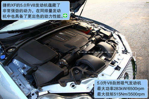 捷豹 XF 实拍 图解 图片