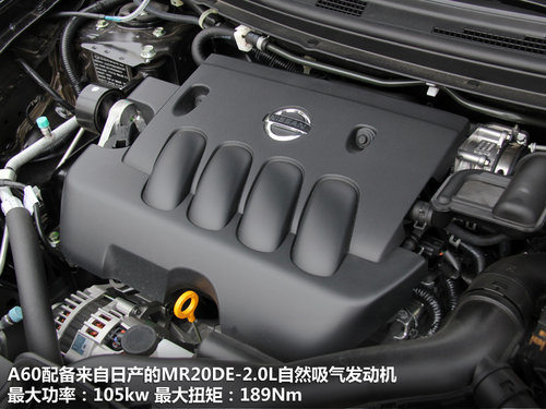 东风风神  A60 2.0 CVT