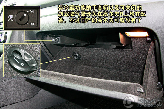 2011款 大众 高尔夫R 重点图解