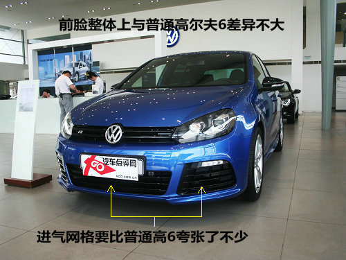 头文字R XGO上海实拍进口大众高尔夫R