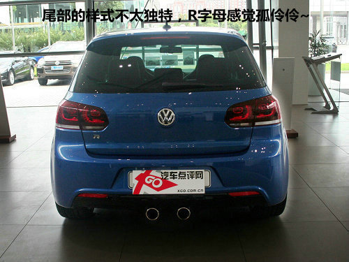 头文字R XGO上海实拍进口大众高尔夫R
