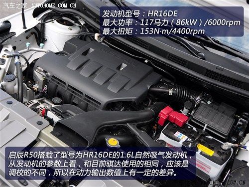 启辰 东风日产 启辰r50 2012款 基本型