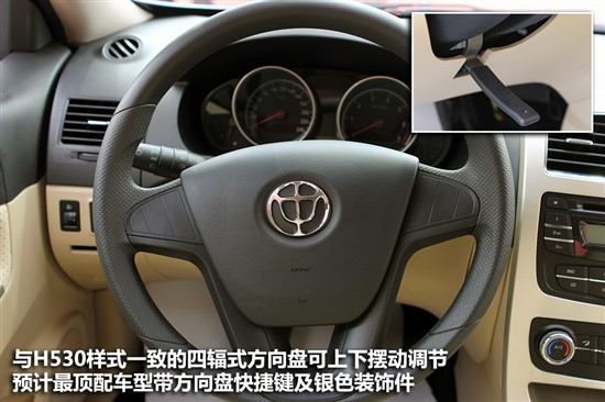 抢先实拍图解华晨中华H320