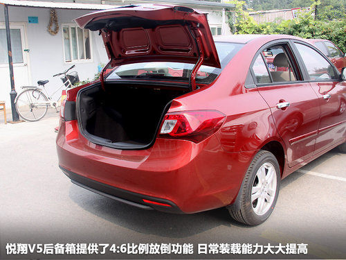 运动外观/家用定位 到店实拍长安悦翔V5