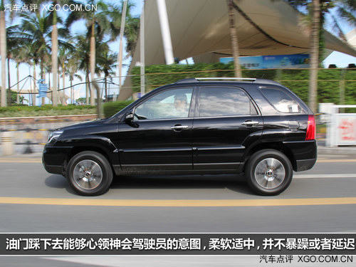 细节提升品质 试驾东风悦达·起亚新狮跑