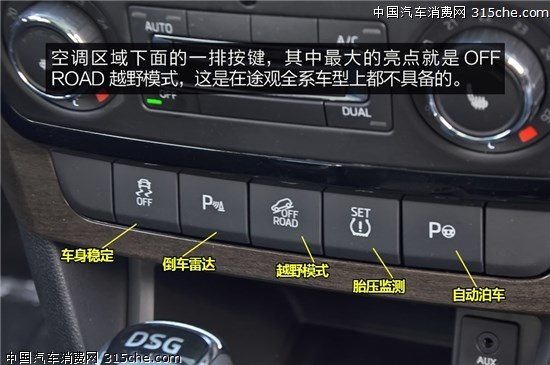 斯柯达车内部按钮图解图片