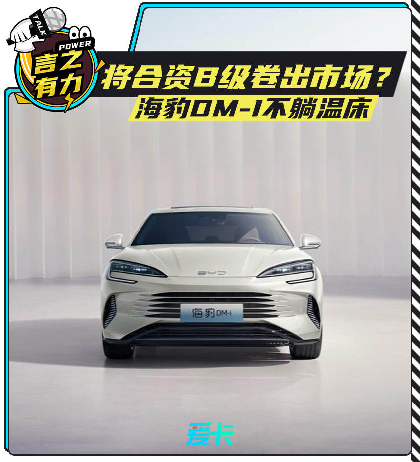 将合资B级卷出市场？海豹DM