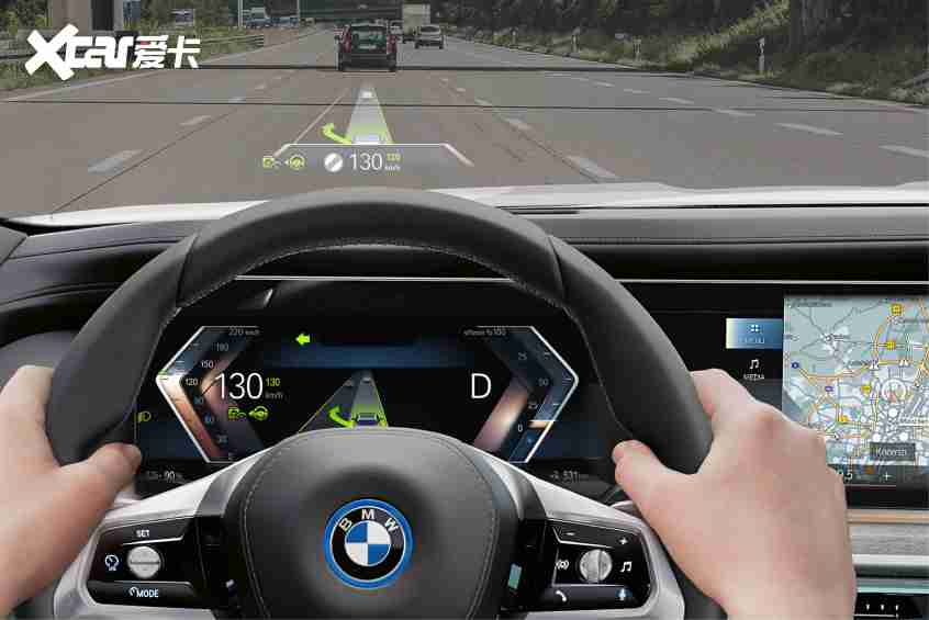 BMW全景视域桥的推出是平视显示技术的一次量子飞跃